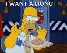 Y nos hacen decir esto. Homer Donut Gifs Tenor