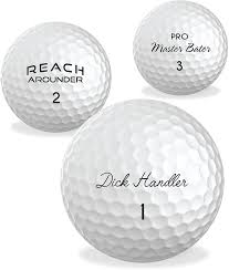 Maybe you would like to learn more about one of these? Amazon Com Novelty Golf Ball 3 Pack Fun Gifts For Golfers Bachelor Party Groomsman White Elephant Stocking Stuffer Gifts For Him Sports Outdoors