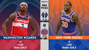 Pin By Final Score Network On Nba Picks In 2021 New York Knicks Knicks Washington Wizards