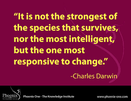 It Is Not The Strongest Of The Species That Survives Nor The Most Intelligent But The One Most Responsive To C Daily Quotes Business Analysis Charles Darwin