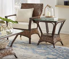 Espresso Chair In 2020 Rattan Furniture Living Room Chair End Tables