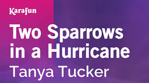 Two Sparrows In A Hurricane Tanya Tucker Karaoke Version Karafun Youtube