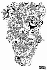 Doodle Coloring Books New Doodle Invasion Coloring Book Doodle Art Posters Doodle Art Doodle Art Designs