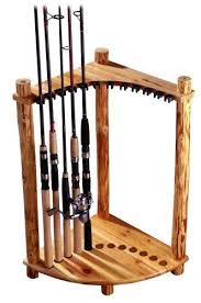 How To Make A Wooden Fishing Rod Holder Fishing Fishingrod Fishingrodholder Fishing Rod Rack Fishing Rod Storage Wooden Display Stand