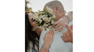 The proposal happened in niseko, japan, where there is a belief that if you fold a thousand paper cranes, you are granted a wish. Yhc K Nkrg7j M