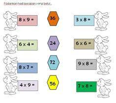 Latihan Darab Matematik Kssr Tahun 3 Math Worksheets Math Worksheets