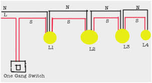See our wiring diagrams page for more ways to wire a three way switch circuit. Wiring Diagram For Three Lights On One Switch Cat 257b Wiring Diagram Loader Tukune Jeanjaures37 Fr