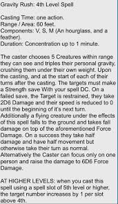 D D 5e Level 4 Transmutation Spell For Druid Sorcerer And Wizard Spell List Third And Final Revision And Re Upload Hope You Enjoy Unearthedarcana