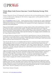 All of the claims asserted in the class representatives' lawsuit have been. Press Release Farmers Insurance Zynga 15miles