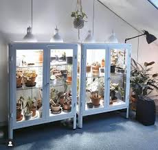 When you build a greenhouse in your backyard, your plants can flourish in a controlled growing environment. Ikea Glass Cabinet Greenhouse House Plants Indoor Ikea Glass Cabinet Inside Plants