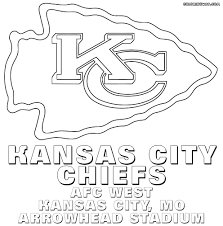 They are a member of the west division of the american football conference (afc) in the national football league (nfl). Kansas City Chiefs Coloring Pages Coloring Home