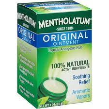 Mentholatum Ointment While Pregnant Mentholatum