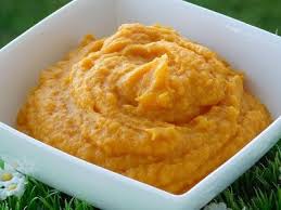 Puree De Patates Douces Au Lait De Coco Thermomix Blog Cuisine Thermomix Avec Recettes Pour Le Tm5 Tm31 Puree Patate Douce Puree De Patate Patate Douce Thermomix