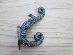 Large Antique Cast Iron Coat Hooks Old Victorian Style Hat Hanging Hooks Pegs Hat And Coat Hooks Antique Cast Iron Cast Iron Coat Hooks