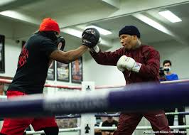 We're worrying about giving leo santa cruz a great fight on october 1 st. davis, 25, used the word professional during the call. Gervonta Davis Virtual Media Workout Quotes And Photos Davis Vs Santa Cruz Boxing News 24
