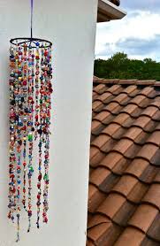 Hanging Beaded Decoration By Emarenoelle On Etsy Wind Chimes Hanging Beads Bohemian Crafts