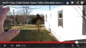 Overall, two bedroom mobile homes are great for new homeowners, retirees, and single you can browse all of our two bedroom manufactured and modular homes below. 14x70 3 Bed 2 Bath Mobile Home Trailer Affordable Housing Take Over Payments Youtube