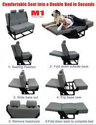 Discount printer custom seats,sprinter sofa beds,sprinter sleepers,leather sprinter seats, sprinter seating,sprinter exterena bed,sprinter bench seats. Crash Tested Foldaway Van Bed Seat C W Seat Belts