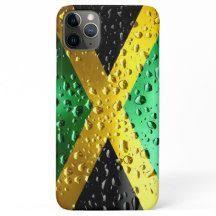 Flag Of Jamaica Raindrops Iphone 11 Pro Max Case In 2020 Iphone Cases Case Mate Cool Phone Cases