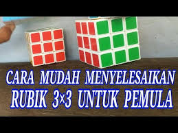 Sekarang saya membagikan cara lengkapnya dengan harapan orang lain juga bisa menyelesaikan permain rubik 3×3. Cara Menyelesaikan Rubik 3 3 Untuk Pemula Youtube