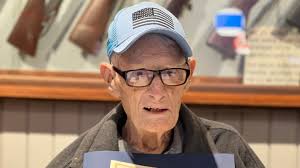 98-year-old WWII veteran Frank Crowe receives Circle of Corydon Award