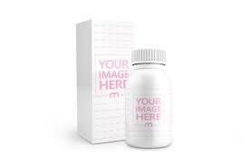This mockup contains special layers and smart objects that will help… Drugs Vitamins Bottle And Box Mockup Generator Mediamodifier