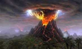 Volcano Characters Art World Of Warcraft Cataclysm World Of Warcraft Cataclysm Art World Volcano Islands