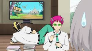 Saiki Gami Saiki Eating Coffee Jelly Have A Happy New Year