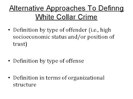 Lecture 1 The Discovery Of White Collar Crime