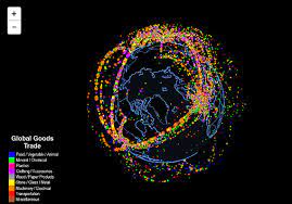 World Trade Map Interactive This Map Shows What Global Trade Really Looks Like - Marketwatch