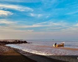 Image of ساحل دریای خزر in چالوس
