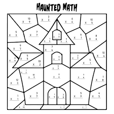 Print halloween math worksheets for all levels, covering addition, subtraction, division, multiplication, place value, fractions, and telling time. 10 Best Multiplication Halloween Worksheets Printables Printablee Com