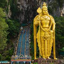 Batu caves hindu temple, kuala lumpur, malaysia (via instagram: The Enormous Batu Caves Klm Travel Guide