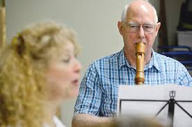 Recorder players passionate about music