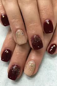 This manicure tool is ideal for burgundy nail design and for. 25 Photos Of Burgundy Nail Designs For A Very Chic Winter