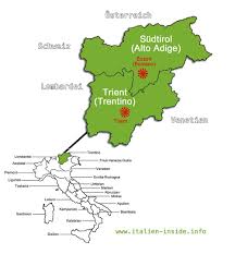 Auf der karte unten siehst du, wo genau du abbiegen musst. Trentino Sudtirol Und Karte Trentino Sudtirol Italien Inside Info