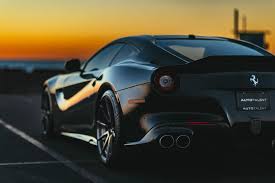 Black Sport Car Car Ferrari Ferrari F12berlinetta Hd Wallpaper Wallpaper Flare