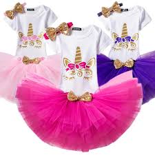 Check spelling or type a new query. Summer Unicorn Dress For Girls 1 2 Year Baby Girl Birthday Dress Cake Smash Outfits Infant Unicorn Costume Vestidos Infantil Buy At A Low Prices On Joom E Commerce Platform