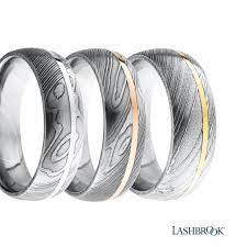 Check Out These Damascus Steel Wedding Bands Each Style Is Unique Due To The Way It S For Damascus Steel Wedding Band Mens Wedding Rings Classic Wedding Rings