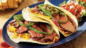 One beef or chicken burrito with sauce. Steak And Cheese Tacos El Rio Grande