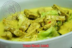 Resepi tula ng masak kunyit brunei. Homekreation Kitchen Corner Tempe Kobis Masak Lemak Fermented Soy Bean Cabbage In Green Coconut Broth