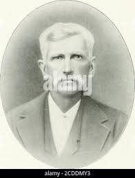 Past and present of Montgomery County, Illinois . drafted for service,but  having a parole he sent a substitute. Heheld the rank of first sergeant and  was mus-tered out at Jefferson Barracks,