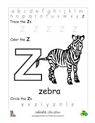 How to draw with numbers, letters, and words. Letter Z Alphabet Worksheets