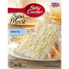 The optional ingredients are only a few of the options for cake mix cookies. Betty Crocker Cake Mix Super Moist White Flavor Cake Cupcake Mix Market Basket