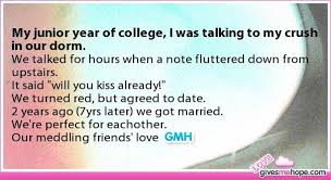 My Junior Year Of College I Was Talking To My Crush In Our Dorm Love Gives Me Hope Faith In Humanity Restored Sweet Stories