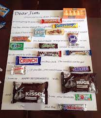 For those you don't know as well but want to celebrate their accomplishment in some way, flowers and boxes of gourmet candy are great retirement gift ideas. Diy Retirement Gift Ideas