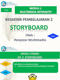 Tersebut memiliki sarana dan prasarana yang memadai dalam mendukung kegiatan. Bahan Tayang Kp 2 Storyboard
