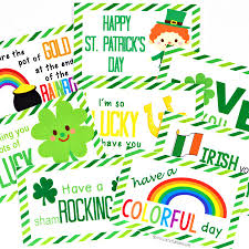 Pick a story from any category and fill in a word for each prompt. St Patrick S Day Lunch Box Notes The Resourceful Mama