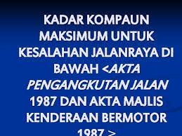Jalan raya bahasa inggris terjemahan. Kemalangan Jalan Raya Nilai Mematuhi Peraturan Dan Undangundang