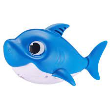 Place the shark in the tub and watch them swim and sing along as it plays the the famous baby shark theme song. Baby Shark Sing Swim Bath Toy Daddy Smyths Toys Uk